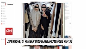 VIDEO: Usai Iphone, 'Si Kembar' Diduga Gelapkan Mobil Rental