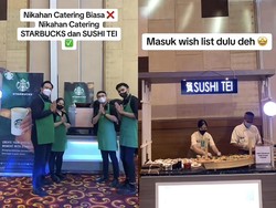 Viral Pesta Pernikahan Sultan, Kateringnya Starbucks hingga Sushi Tei
