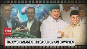 VIDEO: Prabowo Dan Anies Didesak Umumkan Cawapres