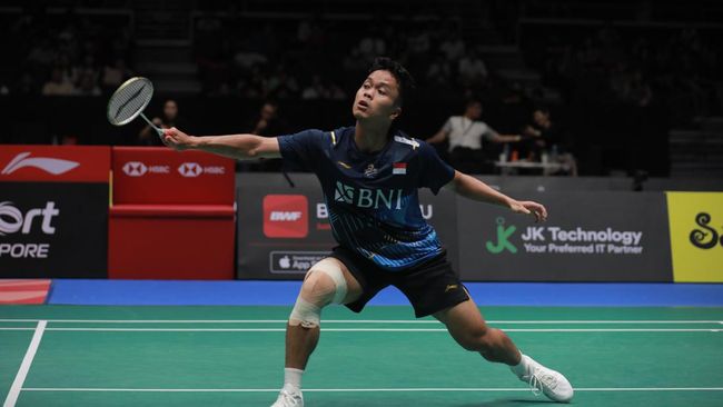 Anthony Ginting Juara Singapore Open 2023