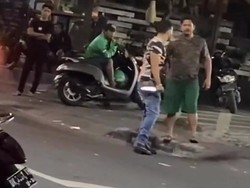 Terungkap! Bule Kanada Viral Bawa Pisau Sempat Tantang Orang di Seminyak