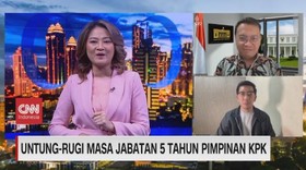 VIDEO: Untung-Rugi Masa Jabatan 5 Tahun Pimpinan KPK