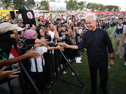 Ke Relawan di Jawa Timur, Ganjar Pesan Rawat Budaya Nasional