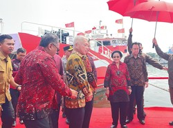Momen Megawati Resmikan Kapal RS Terapung Laksamana Malahayati