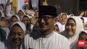 Sandiaga Pilih Husnuzan Respons Isu Aparat 'Berat Sebelah' di Pilpres