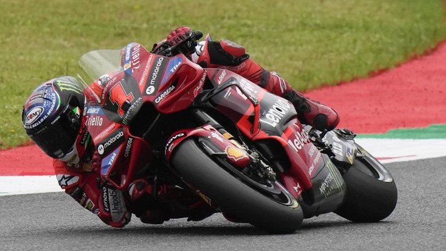 Pembalap Ducati Francesco Bagnaia mengungkapkan MotoGP India 2023 di Sirkuit Buddh, Minggu (24/9), jadi balapan penuh rahasia.
