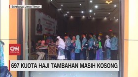 VIDEO: 697 Kuota Haji Tambahan Masih Kosong