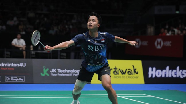 Anthony Sinisuka Ginting dan ganda putra Pramudya Kusumawardana/Yeremia Yacob Rambitan akan tampil di semifinal Indonesia Open 2023, Sabtu (17/6).