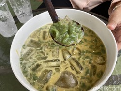 Ci Mehong Viral, Begini Rasa Cendol dan Rujak Sultan Jualannya