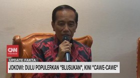 VIDEO: Jokowi: Dulu Populerkan Blusukan, Sekarang 'Cawe-cawe'
