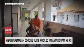 VIDEO: Kisah Wanita Antar Suami Ke Rs Dengan Jalan Kaki