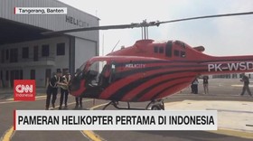 VIDEO: Pameran Helikopter Pertama Kali di Indonesia
