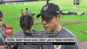 VIDEO: Sandy Walsh Gagal Debut Lagi Di Timnas Indonesia