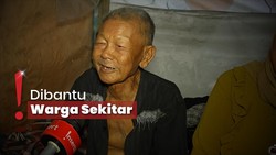 Kakek 86 Tahun Dibuang Keluarga, Hidup Sebatang Kara di Pinggir Sawah