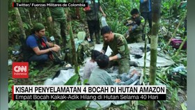 VIDEO: 40 Hari di Hutan Amazon, Makan Tepung Tapioka dan Biji-bijian