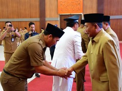 Bupati Deli Serdang Lantik Pejabat di Tengah Sorotan Tak Mundur Usai Nyaleg