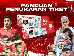 Tata Cara Tukar Tiket Indonesia vs Argentina, Simak Baik-baik!