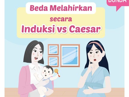 Beda Melahirkan Secara Induksi vs Caesar