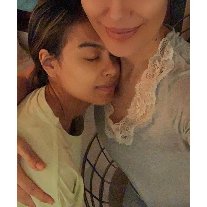 <p>Keduanya pun tak jarang saling mengunggah foto bersama di media sosial untuk saling mendukung satu sama lain. (Foto: Instagram@sophia_latjuba88)</p>