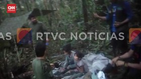 VIDEO: Tim SAR Temukan 4 Anak Korban Pesawat Jatuh di Hutan Amazon