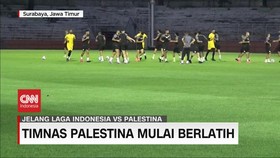 VIDEO:Timnas Palestina Berlatih di Stadion Gelora 10 November Surabaya