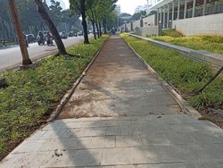 Warga Harap Trotoar di Depan Kedubes AS Dirapikan Usai Akses Dibuka