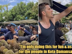 Bukan Gimmick! Artis Malaysia Jual Durian Rp 16 Ribu untuk Amal