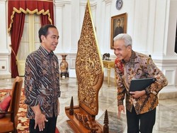 Jokowi Ungkap Isi Pertemuan dengan Ganjar di Istana Kemarin