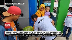 VIDEO: Hendak Nyebrang ke Malaysia, 55 Pekerja Migran Ilegal Diamankan