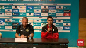 Pesan Mendalam Pelatih Palestina untuk Masyarakat Indonesia