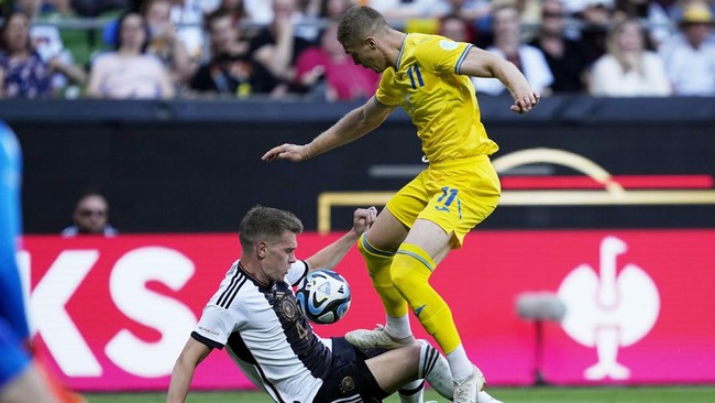 FOTO: Jerman Selamat dari Ancaman Kekalahan Lawan Ukraina