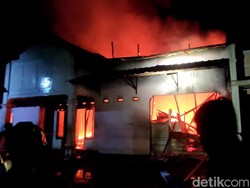 Rumah Produksi Kerupuk di Sarirejo Pati Ludes Terbakar