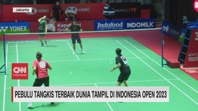 VIDEO: Pebulutangkis Terbaik Dunia Tampil di Indonesia Open 2023