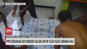 VIDEO: PPIH Sediakan Air Zamzam Galon Untuk Oleh-oleh Jemaah Haji