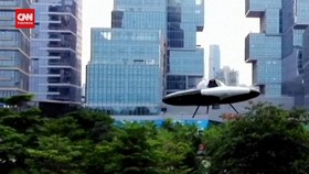 VIDEO: Kemunculan 'UFO' di Tengah Gedung-gedung Tinggi China