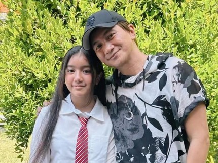 7 Potret Leticia Anak Sheila Marcia di Hari Lulus SD, Sang Ayah Anji Turut Hadir