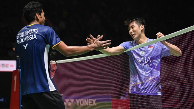 Tunggal putra Singapura Loh Kean Yew gembira bisa membalas kekalahan dari Chico Aura Dwi Wardoyo setelah menang di babak pertama Indonesia Open 2023.