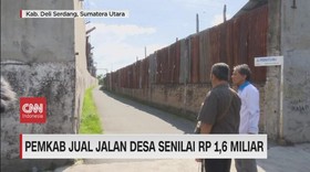 VIDEO: Jalan Desa Dijual Rp 1,6 M Oleh Pemkab