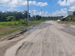 Warga Ngeluh Jalan Inhu-Kuansing Rusak Akibat Truk Batu Bara, Ini Kata PUPR