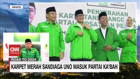 VIDEO: Karpet Merah Sandiaga Uno Masuk Partai Ka'bah