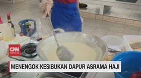 VIDEO: Menengok Kesibukan Dapur Asrama Haji
