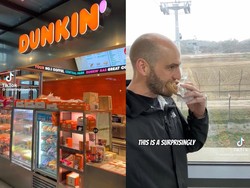 Ngeri Sedap! Bule Ini Ngemil Donat Bubble Tea di Tepi Perbatasan Korea Utara