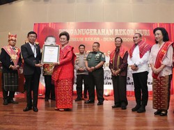 Jamin Ginting Medan Raih Rekor MURI Jalan Terpanjang di Indonesia