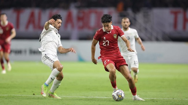 Rafael Struick menampilkan performa yang apik dan tidak canggung dalam laga debut membela Timnas Indonesia.