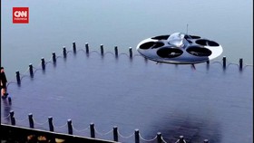VIDEO: Uji Coba Piring Terbang Butan Manusia di Shezen China