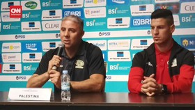 VIDEO: Pelatih Palestina Sebut Timnas Indonesia Maju Pesat