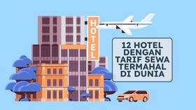 INFOGRAFIS: 12 Hotel Termahal di Dunia, Sentuh Rp2,2 Miliar per Malam