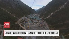 VIDEO: 5 Hasil Tambang Indonesia Masih Boleh Diekspor Mentah