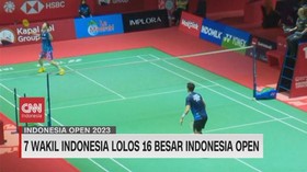 VIDEO: 7 Wakil Indonesia Lolos 16 Besar Indonesia Open