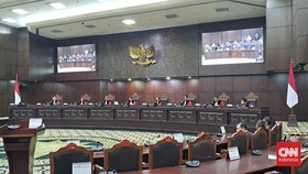 Sidang Pleno Putusan Sistem Pemilu Hanya Dihadiri 8 Hakim Konstitusi
